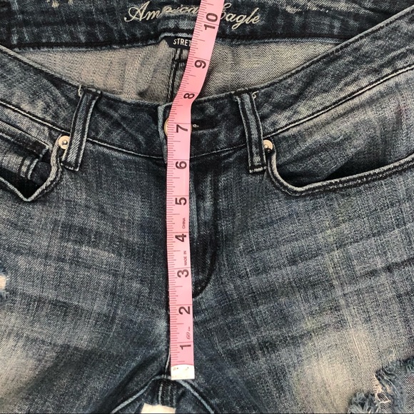 American Eagle Women’s Distressed Skinny Jeans 6 - Picture 14 of 16